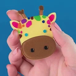 Ginger The Giraffe Brooch