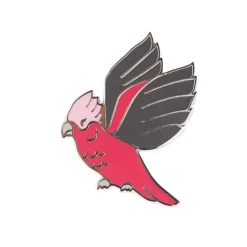 Girlberta Galah Enamel Pin