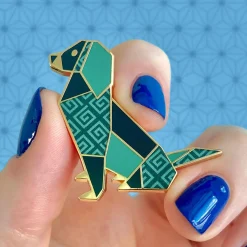 Give The Dog A Bone Enamel Pin