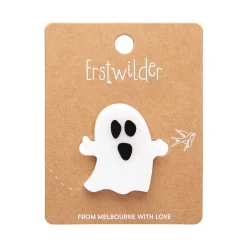Glitter Ghost Mini Brooch