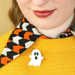 Glitter Ghost Mini Brooch