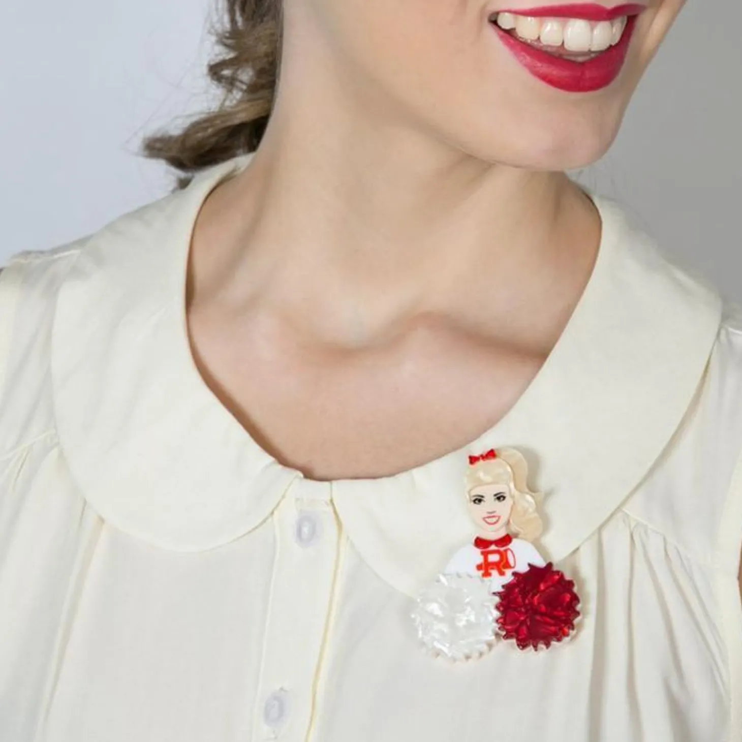 Go Rydell! Brooch