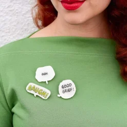 Good Grief! Brooch Set