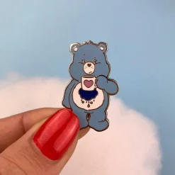 Good Morning, Grumpy Bear Enamel Pin