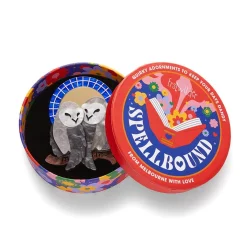 Good Omens Owls Brooch
