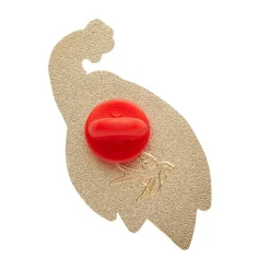 Good Tidings Peacock Enamel Pin