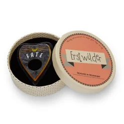 G-O-O-D-B-Y-E Brooch