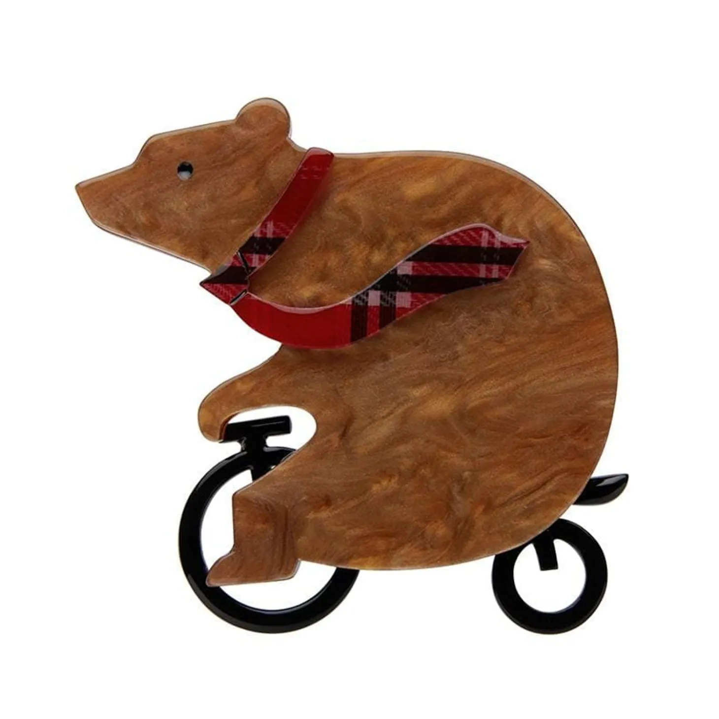Grouchy Bear Brooch