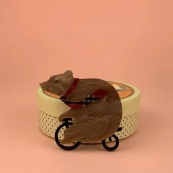 Grouchy Bear Brooch
