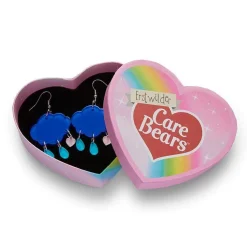 Grumpy Bear Cloud Earrings