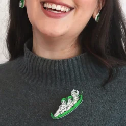Gumnut Toboggan Brooch