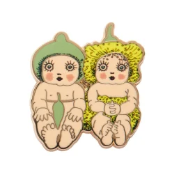 Gumnut Twins Enamel Pin