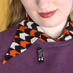 Halloween Hang-Up Bat Mini Brooch