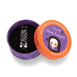 Halloween Hang-Up Bat Mini Brooch