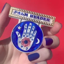 Hands-On Clairvoyance Brooch