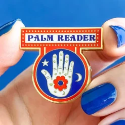 Hands-On Clairvoyance Enamel Pin