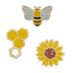 Harmonious Honey Bee Enamel Pin