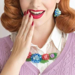 Harmonious Hydrangea Necklace