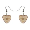 Heart Of Cache Drop Earrings
