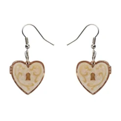 Heart Of Cache Drop Earrings