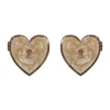 Heart Of Cache Stud Earrings