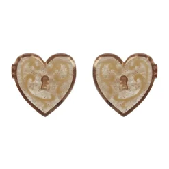 Heart Of Cache Stud Earrings