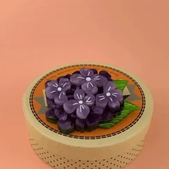 Heartfelt Hydrangea Brooch