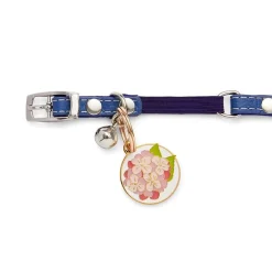 Heartfelt Hydrangea Enamel Pet Charm