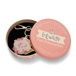 Heartfelt Hydrangea Key Ring
