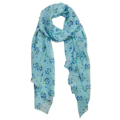 Heartfelt Hydrangea Neck Large Neck Scarf