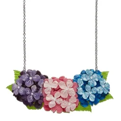 Heartfelt Hydrangea Necklace