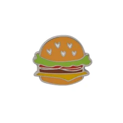 Hearty Hamburger Enamel Pin