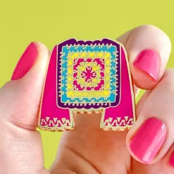 Height Of Fashion Enamel Pin