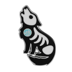 Hell Bound Howler Enamel Pin