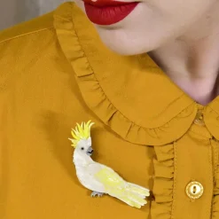 Hello Cocky Brooch