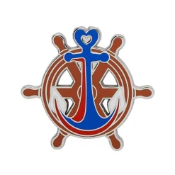 Helm And Home Enamel Pin