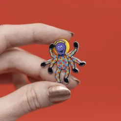 Henry The Octopus Enamel Pin