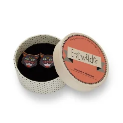 Hex Kitten Earrings