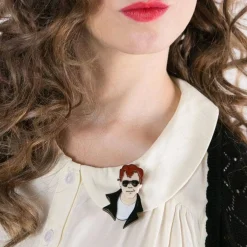 Hickie From Kenickie Brooch