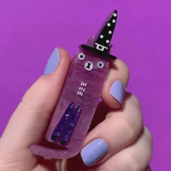Hocus Purrcas Brooch