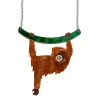 Hold On Louie Orangutan Necklace