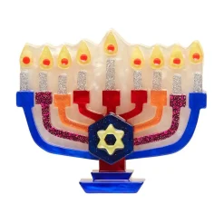 Holiday Lamp Brooch