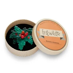 Holly Jolly Brooch
