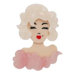 Holly Wood Brooch