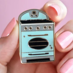 Home Cooked Meal Enamel Pin