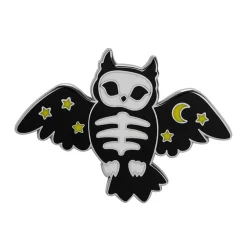 Hoot & Haunt Enamel Pin