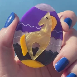 Horse Of Hope Brooch
