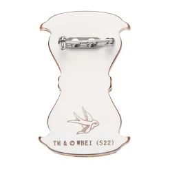 Hourglass Brooch