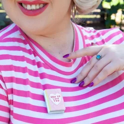 How To Love You Brooch