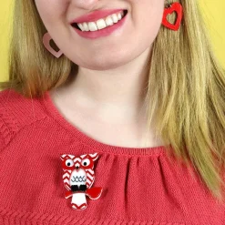 Howard'S Hoot Brooch
